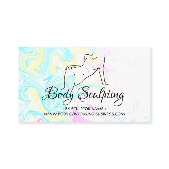 Green Marble Body sculpting contouring spa woman