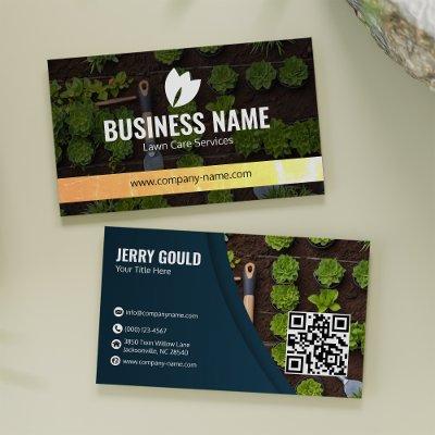 Green Modern Lawn Care QR Code
