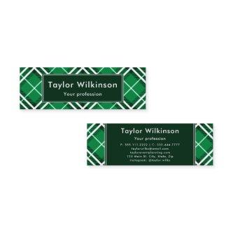 Green Plaid Mini