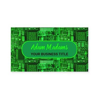 Green Professional Printed Circuit Board QR Code