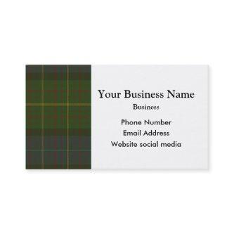 Green Scottish tartan plaid