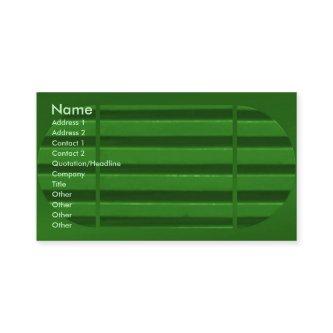 Green Shutter Profile Card