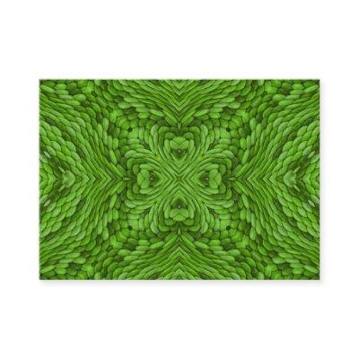 Green Skin Vintage Fractal Kaleidoscope