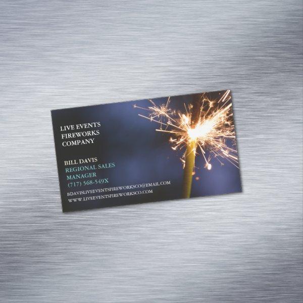 Green Sparkler  July 4th Store  Sales Fireworks   Magnet
