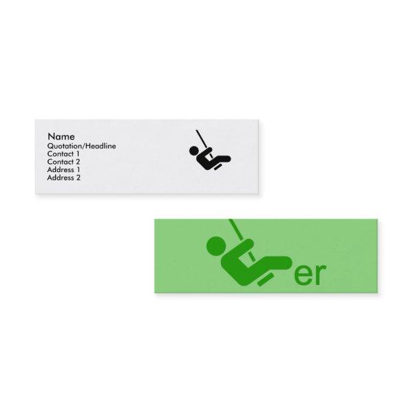 Green Swinger Calling Card