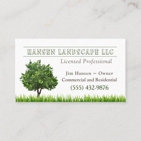 Green Tree Landscaping Yard Tree Service