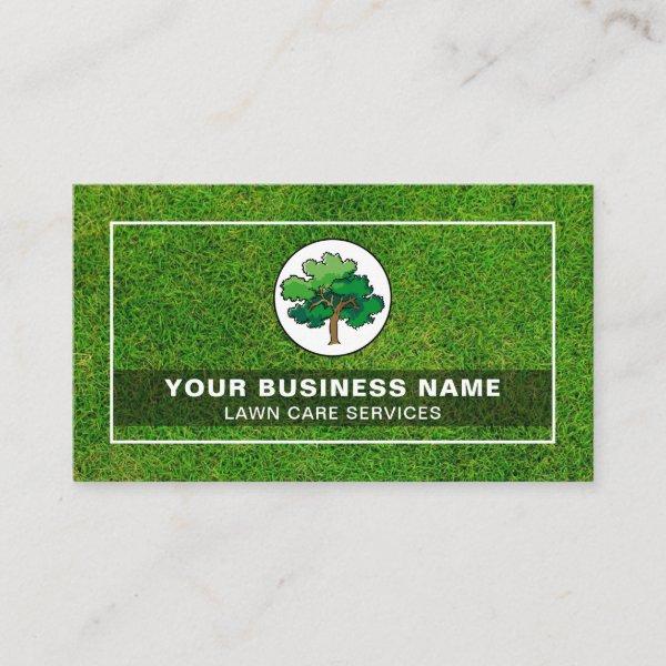 Green Tree Logo Gardening Landscaping Lawn Care