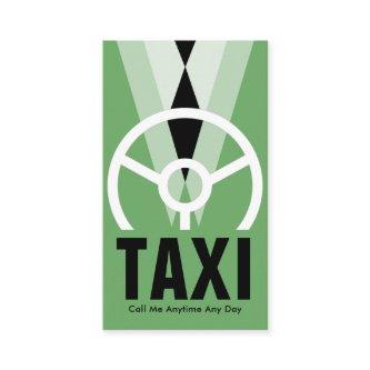 Green Tuxedo Chauffeur Taxi