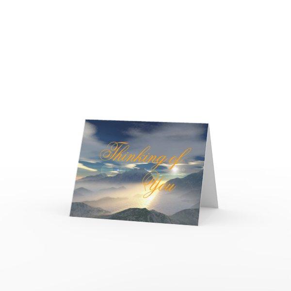 Greeting Card: Thinking of You (Blank) Card