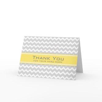 Grey Chevron Administrative Professionals Day Card