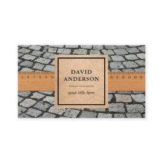 Grey Cobblestone Walkway Sidewalk Stone Work Paver