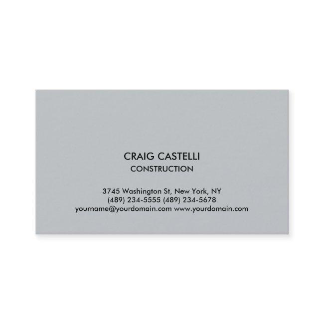 Grey Color Plain Modern Standard