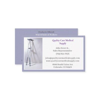 Grey Crutches Equipment Medical Senior Care