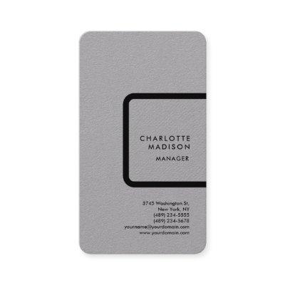 Grey Modern Simple Minimalist Plain Professional