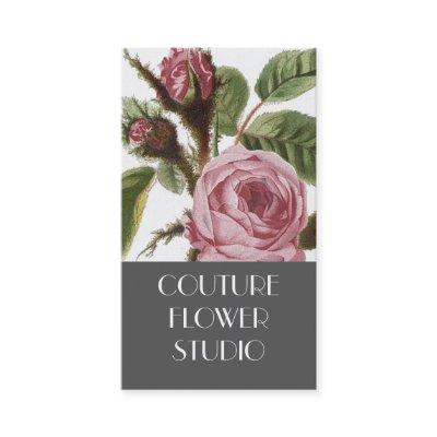 Grey Pink Vintage Rose Florist