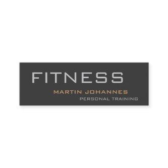 Grey Slim Unique Personal Trainer