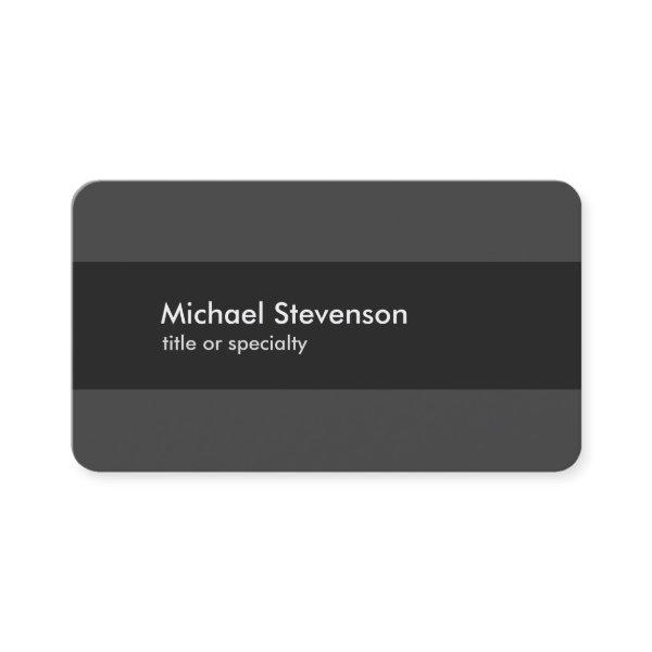 Grey Striped Modern