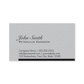 Grey Stripes Petroleum Engineer