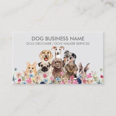 Grey Veterinary Logo Pet Hotel Dogs