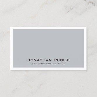 Grey White Design Modern Sleek Plain Elegant