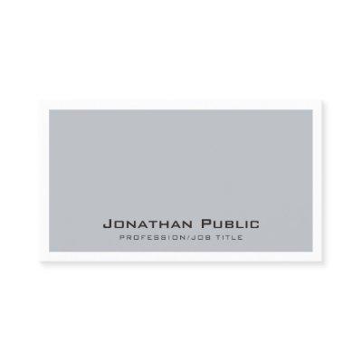 Grey White Design Modern Sleek Plain Elegant