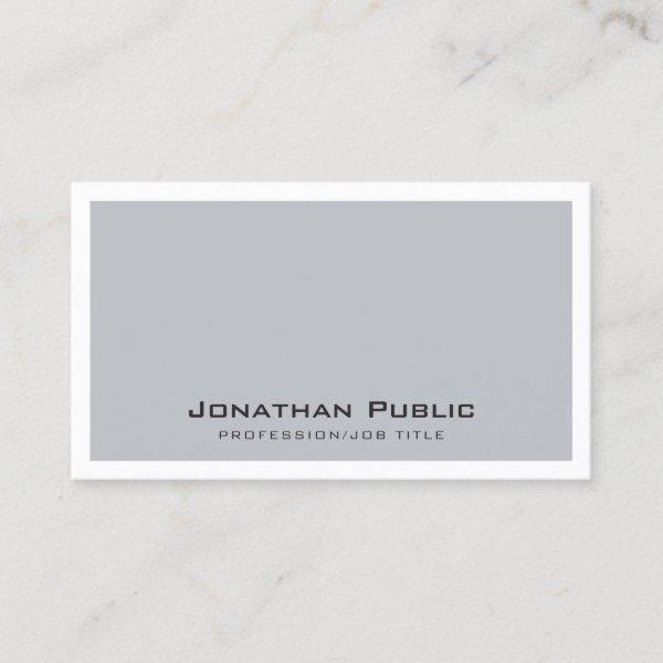 Grey White Design Modern Sleek Plain Elegant