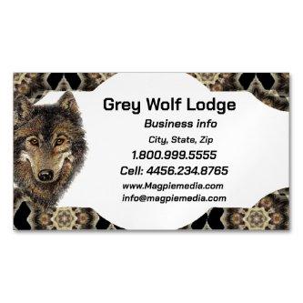 Grey Wolf Lodge Animal Wildlife Art