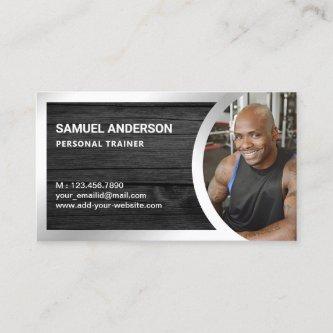 Grey Wood Silver Fitness Personal Trainer Photo