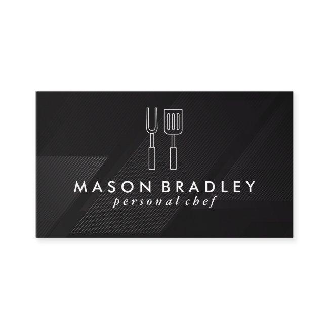 Grill Tools | Black Lines Background