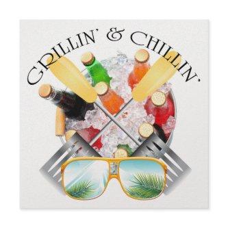 Grillin' and Chillin' Invitation