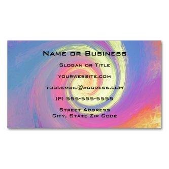 Groovy Abstract Spiral Swirl Magnetic