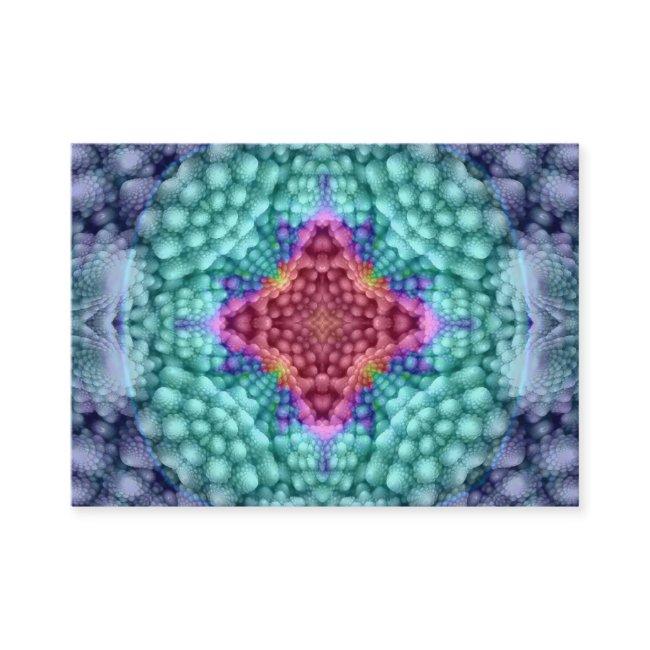 Groovy Blue Pattern Colorful