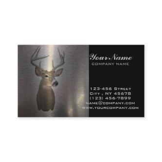 Grunge Primitive buck white tail deer