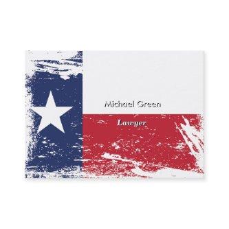 Grunge Texas Flag