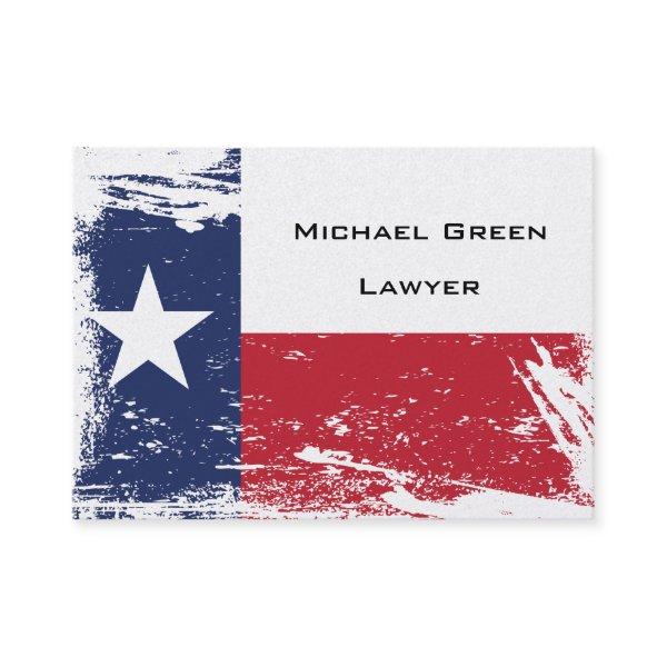 Grunge Texas Flag