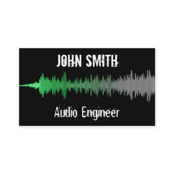 Grungy Audio Wave