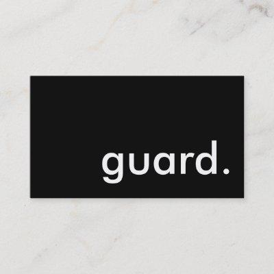 guard.