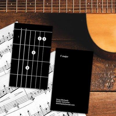Guitar Instructor F Major
