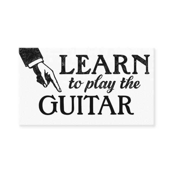 Guitar Lessons  - Cool Vintage