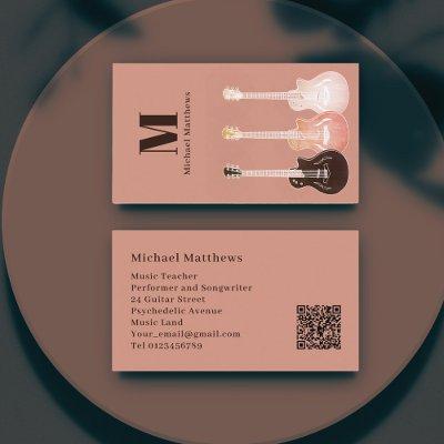 Guitar Muisc Teacher QR Code