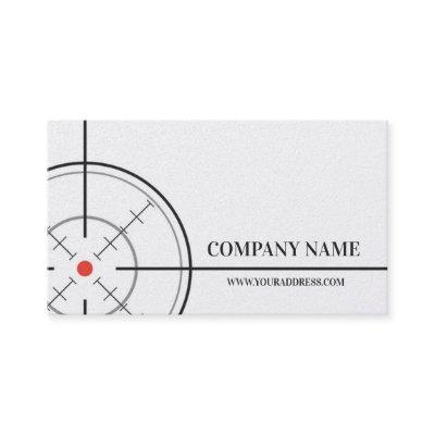 Gunsmith Shop Target White