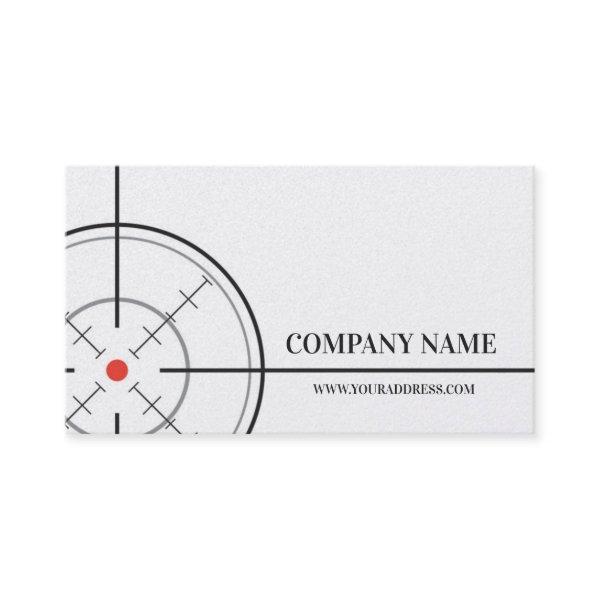 Gunsmith Shop Target White