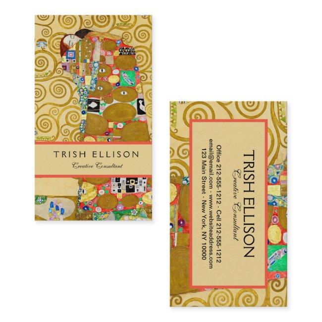 Gustav Klimt Fulfillment Nouveau Couple