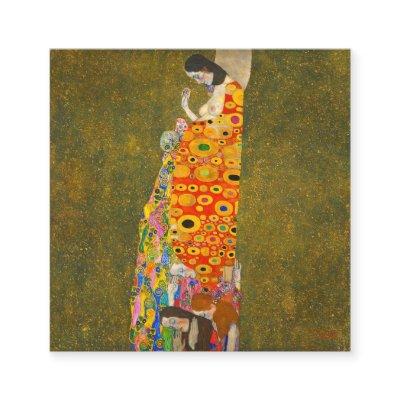 Gustav Klimt Hope II Square