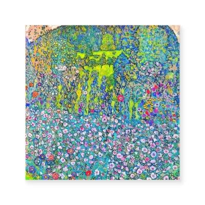 Gustav Klimt - Horticultural Landscape With Hillto Square