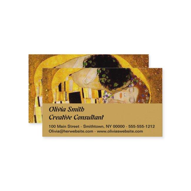 Gustav Klimt The Kiss Classic Painting