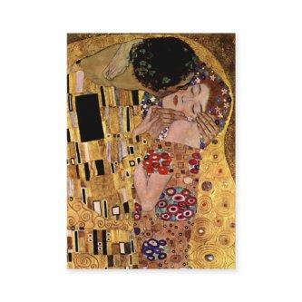 Gustav Klimt: The Kiss (Detail)