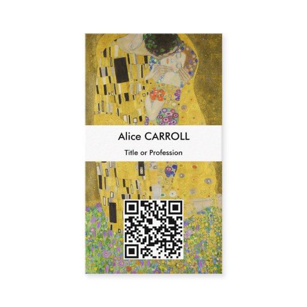 Gustav Klimt - The Kiss - QR Code