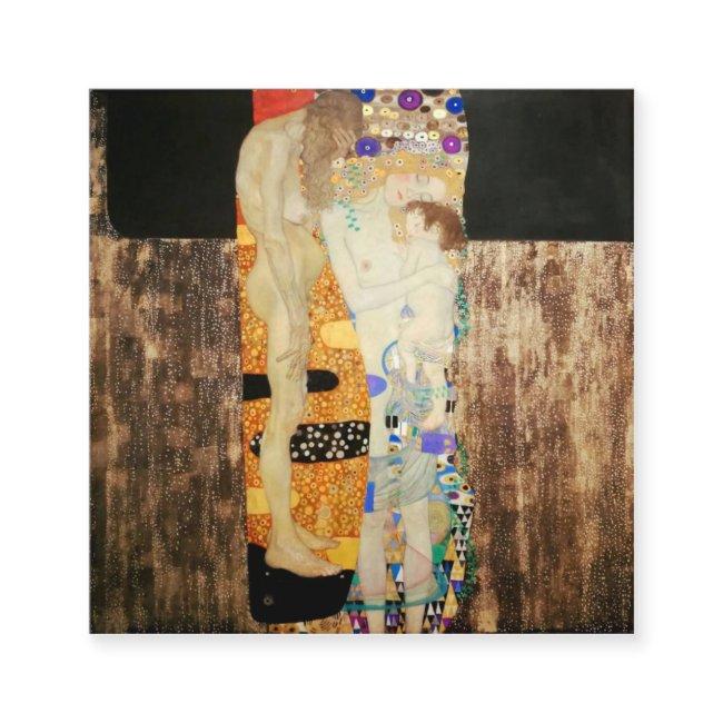 Gustav Klimt - The Three Ages Of Woman Square