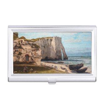Gustave Courbet - Cliffs at Etretat after Storm  Case